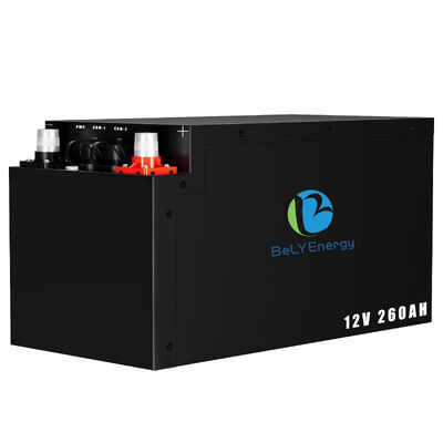 Pin H8 DIN Ắc quy Lithium Iron Phosphate 12V260Ah được thiết kế dưới ghế cho Xe RV, Xe cắm trại