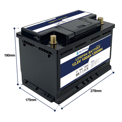 Mua Bely Energy 12V 100AH LiFePo4 pin cho tàu biển 3 năm bảo hành online manufacture
