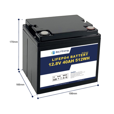 Mua Bely Energy 12V 40AH LiFePo4 pin trọng lượng nhẹ cho UPS / EV / du thuyền online manufacture