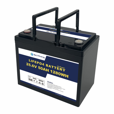 Mua Bely năng lượng sạc lại 24V 50AH LiFePo4 pin cho pin mặt trời RV y tế online manufacture