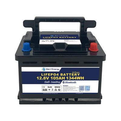 Mua RV Caravan pin lithium 12V 105AH Cung điện mặt trời với BT và sưởi ấm bên trong bởi BELY online manufacture