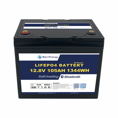 Mua LiFePO4 pin lithium ion 12V 105AH với BT và tự sưởi ấm online manufacture