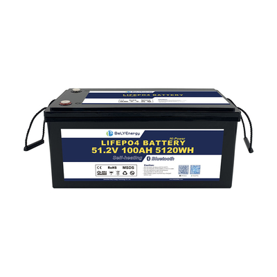 Mua Hệ thống lưu trữ năng lượng 48V LiFePO4 pin 100ah Với điện xả tối đa 100A Và Bluetooth tùy chọn online manufacture