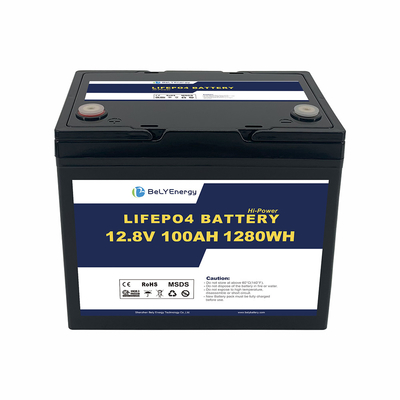 Mua 12V 100AH 1280Wh LiFePO4 pin lithium ion với các tế bào prismatic lớp A mới online manufacture