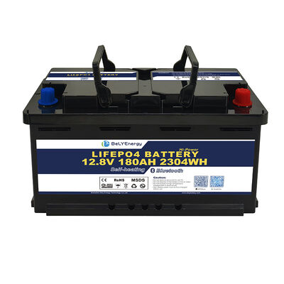 Mua Sản phẩm mới có dung lượng lớn H8 DIN 12V180Ah pin sạc lại LiFePO4 cho xe RV online manufacture