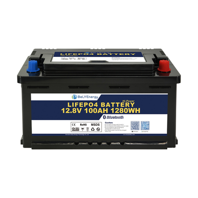 Mua Bely năng lượng tích hợp trong BMS 12V100AH pin mặt trời sạc cho RV xe điện Hải quân online manufacture