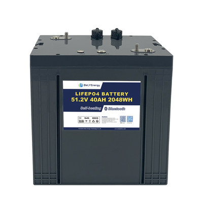 Mua Ắc quy xe golf LiFePO4 48V 40AH có tự sưởi và bảo vệ truyền thông, cấp bảo vệ IP65 online manufacture