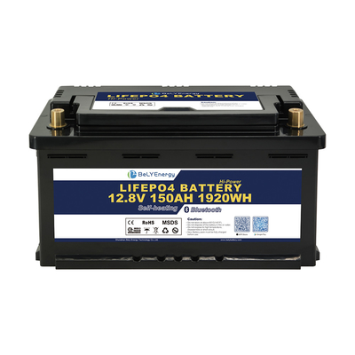Mua Pin Bely Energy Pin Lithium Ion 12V150AH Pin Lithium Ion Dự phòng cho RV, Xe địa hình, Năng lượng mặt trời online manufacture