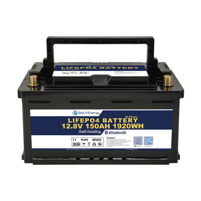 Mua Pin Lifepo4 12V 150Ah với Dòng Xả Liên Tục Tối Đa 160A và ≥3000 Chu kỳ online manufacture
