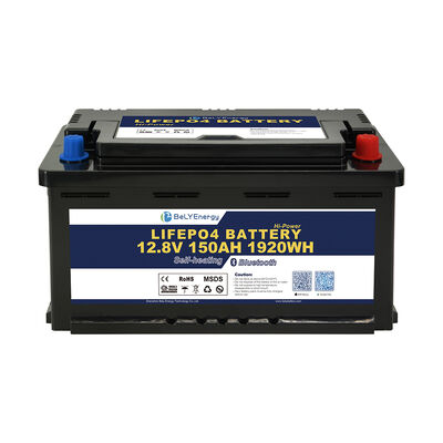 Mua Bluetooth Lithium Battery 12V150AH Long Cycle With 1920WH Energy Peak Discharge Current Of 120A And ABS Case Material online manufacture