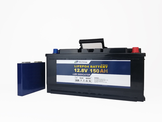 Mua Pin LiFePO4 có thể sạc lại 1920WH 12V 150AH với màn hình LCD online manufacture