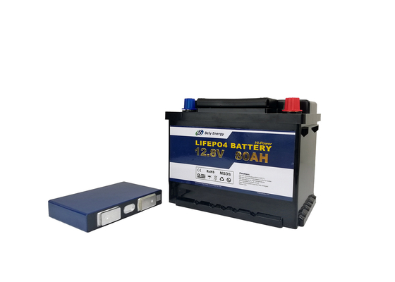 Mua Pin LiFePo4 12 Volt 80 Amp Hour có thể sạc lại cho hệ thống năng lượng mặt trời online manufacture