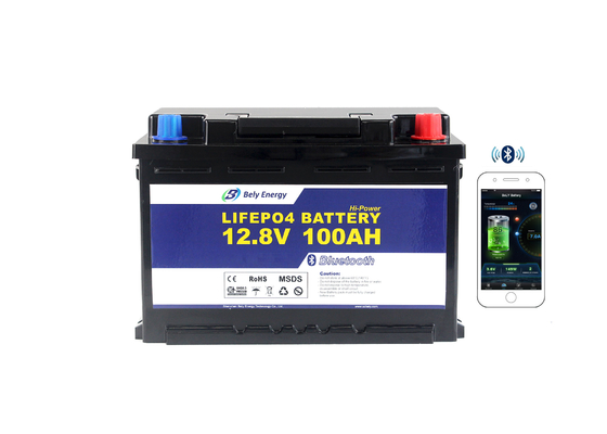 Mua Chu kỳ sâu Bluetooth Lithium Ion Lifepo4 Pin 12v 100ah online manufacture