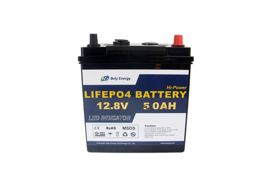 Mua Bảng điều khiển năng lượng mặt trời E Bike 5000 chu kỳ Pin Lithium Lifepo4 12v 50ah với đèn LED online manufacture