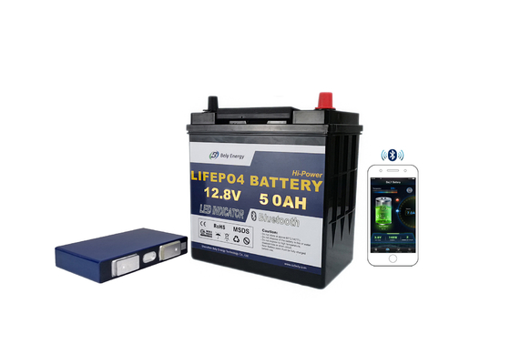 Mua An toàn đáng tin cậy Pin 12 Volt 50 Amp Hour Pin Bluetooth Submarine Lithium Ion online manufacture