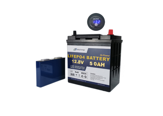 Mua Pin Lithium Sắt Phosphate 12V 50Ah cấp A cho xe điện online manufacture