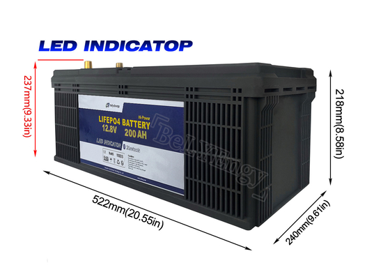 Mua Xe gôn 12V 200Ah Pin Lithium Đèn LED Xe đẩy Golf Điện Pin Lithium online manufacture