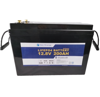 Mua Pin LiFePO4 12V 200AH được kiểm soát an toàn BMS với Bluetooth thời gian thực online manufacture