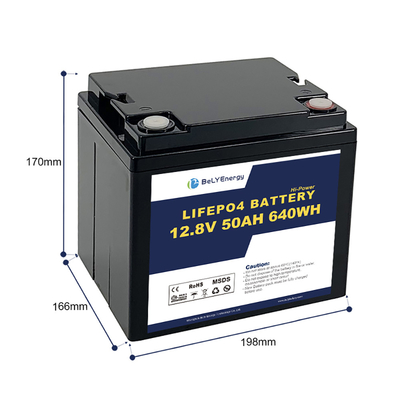 Bely Energy 12V 50AH LiFePo4 pin cho tàu thuyền y tế ngầm