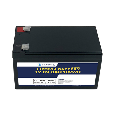 Pin cầm tay 12V 8AH LiFePo4 cho trạm truyền thông điện tử tiêu dùng RV