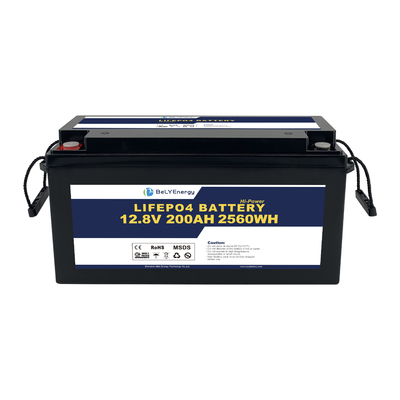 Bely năng lượng chu kỳ sâu sạc 12V 200AH pin lithium cho thiết bị gia dụng EV thuyền