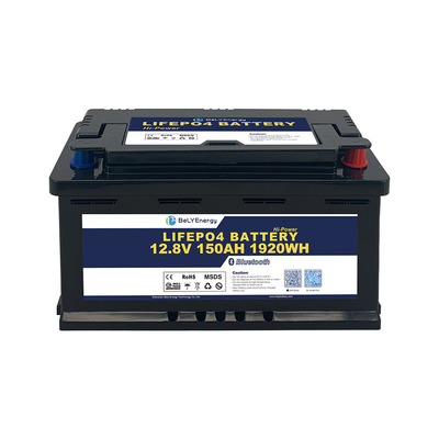 Pin lithium LiFePO4 với BT 12V 150AH cho RV / CARAVAN / MARINE