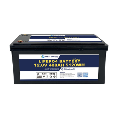 Chu kỳ sâu Capacity Long Lasting Lithium Ion Battery 12V400AH Cho thuyền RV
