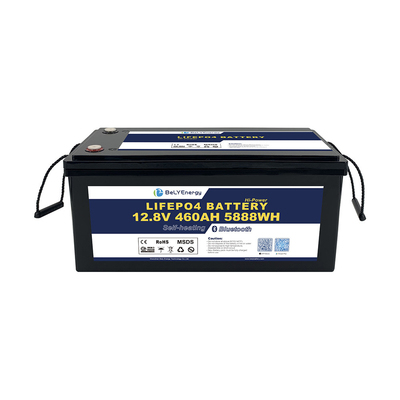 Hi Capacity 12V 460AH LiFePO4 Lithium Battery với 200A hiện tại BMS với BT và tự sưởi ấm