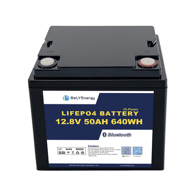 12V 50AH LiFePo4 pin với và BMS thông minh cho khởi động và lưu trữ năng lượng trên thuyền