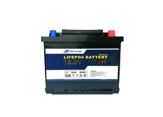 Bộ lưu điện ô tô Lifepo4 12V 80AH RV Pin Lithium cho hệ thống năng lượng mặt trời